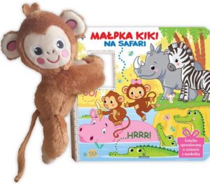 Małpka Kiki na safari - 978-83-8038-605-1