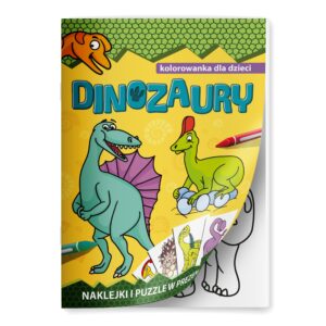 Dinozaury. Kolorowanka dla dzieci - 5903867572640