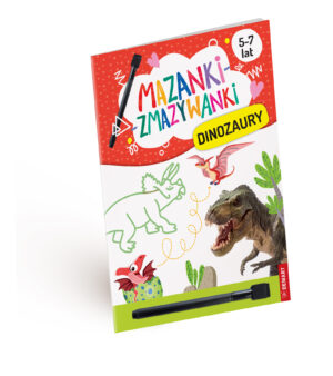 Dinozaury. Mazanki-zmazywanki - 9788379127252