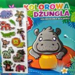 Kolorowa dżungla Hipopotam - 5903867572923