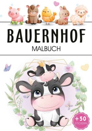 Bauernhof. Kolorowanka - 978-83-8275-283-0