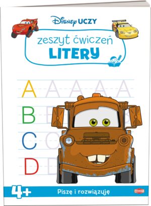 Disney uczy Auta Litery UDZ-9305 - 9788325344207